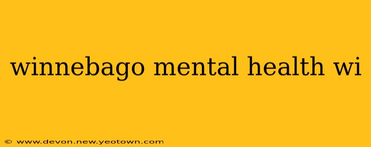 winnebago mental health wi