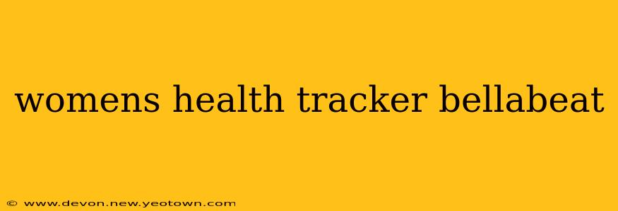 womens health tracker bellabeat