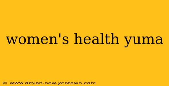 women's health yuma