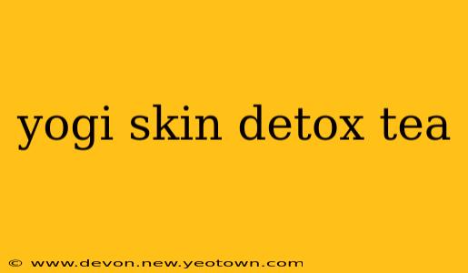 yogi skin detox tea