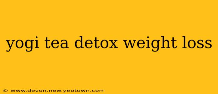 yogi tea detox weight loss