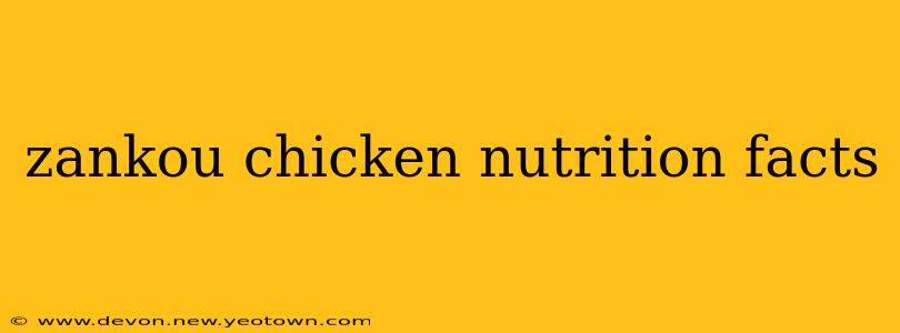 zankou chicken nutrition facts