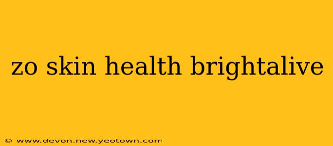 zo skin health brightalive