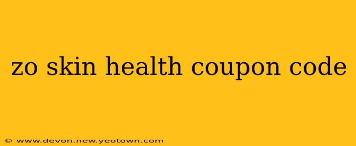 zo skin health coupon code